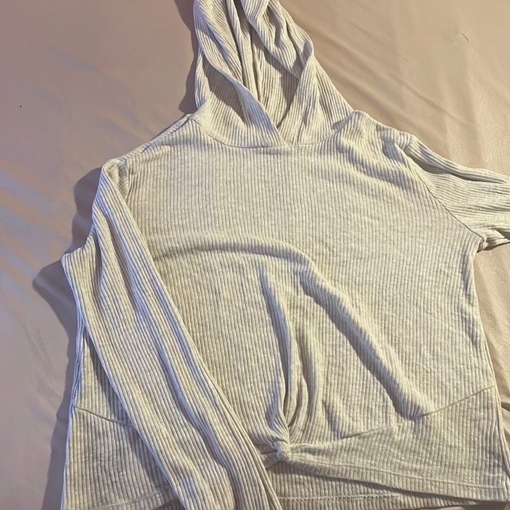 Grey light weight hoodie